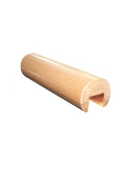 Holz Nutrohr - Buche D42/24x24mm - L2500