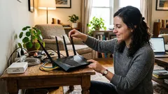 Vertikal oder horizontal? So richtest du die Antennen des Routers für einen besseren Empfang aus