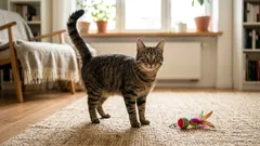 Was bedeutet es eigentlich, wenn eine Katze als Reaktion auf Ihre Worte mit dem Schwanz wedelt?